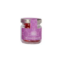 Fruchtgummi Glühwein Herzen im Glas, farbig bedruckt, Motiv