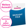 Backlightfolien, laminiert & selbstklebend - Warengruppen Icon