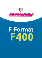 Leuchtplakat F400LT 1230 x 3400 mm laminiert Xfilm selbstklebend farbig bedruckt