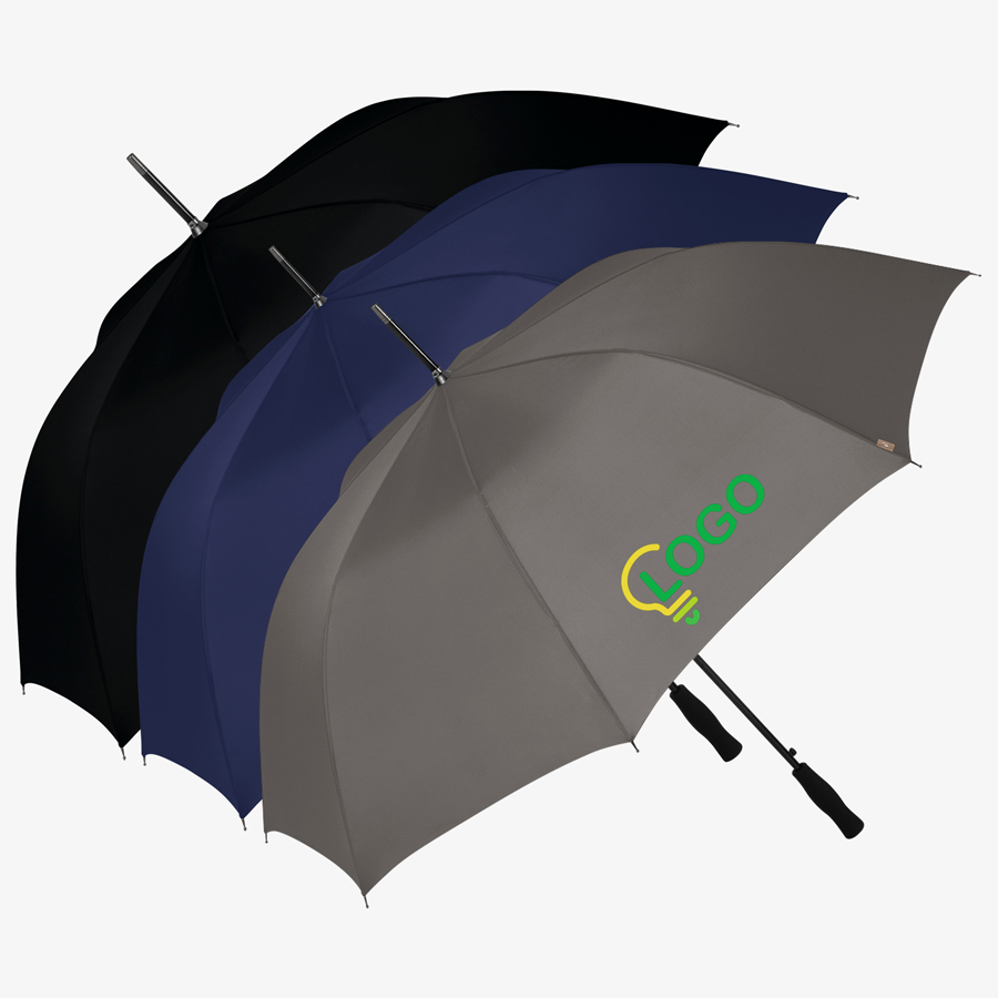 T-Automatik-Golfschirm in mehreren Farben mit individuellem Druck