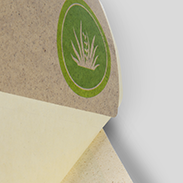 Etiketten auf Rolle und Aufkleber aus nachhaltigem Graspapier günstig drucken