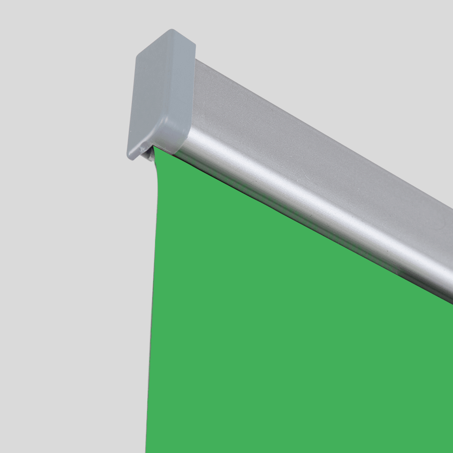 Greenscreen Roll-Up-Display Standard grün Detail