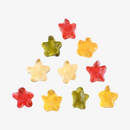 Haribo Fruchtgummis, mit Sternen befüllter Mini-Beutel
