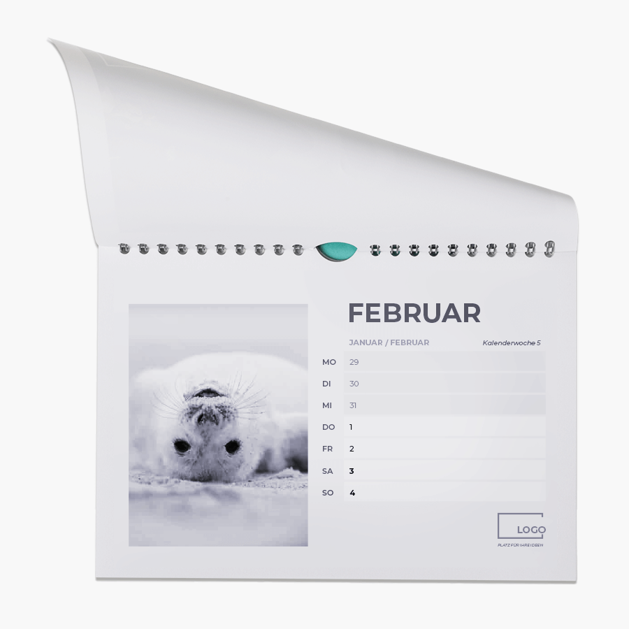 Wandkalender Wochenkalender quer